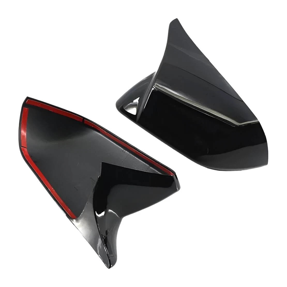 Gloss Black Side Mirror Cover for Ford Mustang (2015-2022)