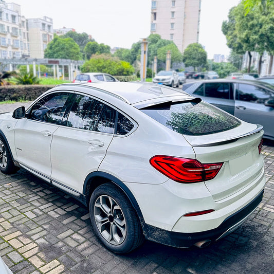 1pc Rear Boot Spoiler Lip for BMW X4 F26 (2014-2018) Carbon Look