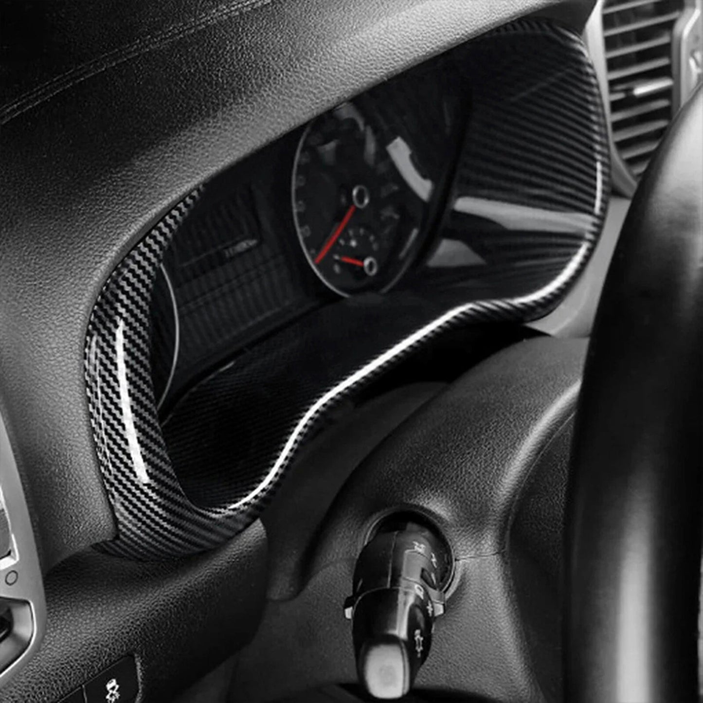 Carbon Fiber Gauge Cluster Cover for Kia Stinger (2018-2023)