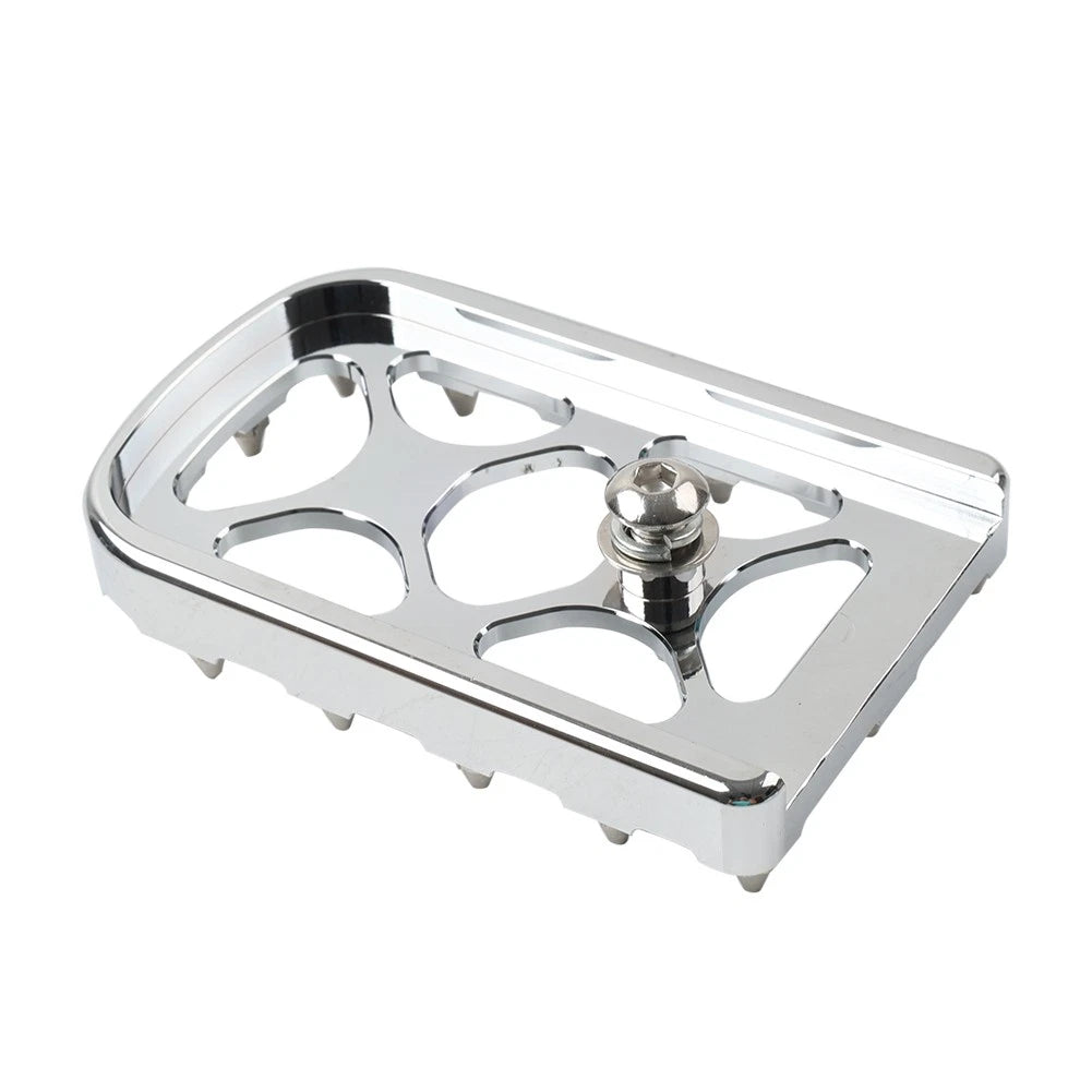 CNC Brake Pedal Pad Cover for Harley Softail Touring Electra Road Glide Trike