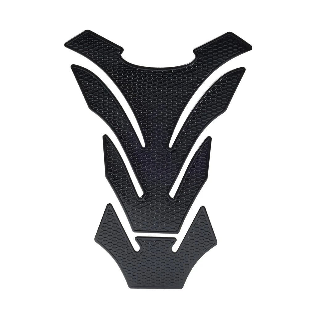 Black Motorcycle Fuel Tank Pad Cover Protector Decal Grip