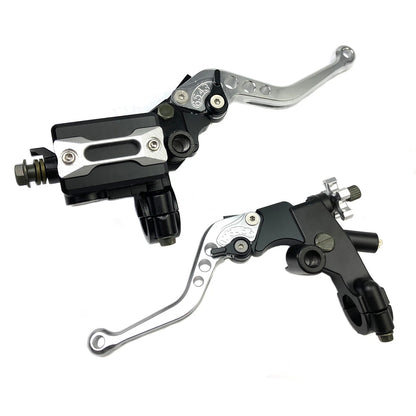 Universal 7/8 Motorcycle Front Brake Clutch CNC Cylinder Reservoir Lever