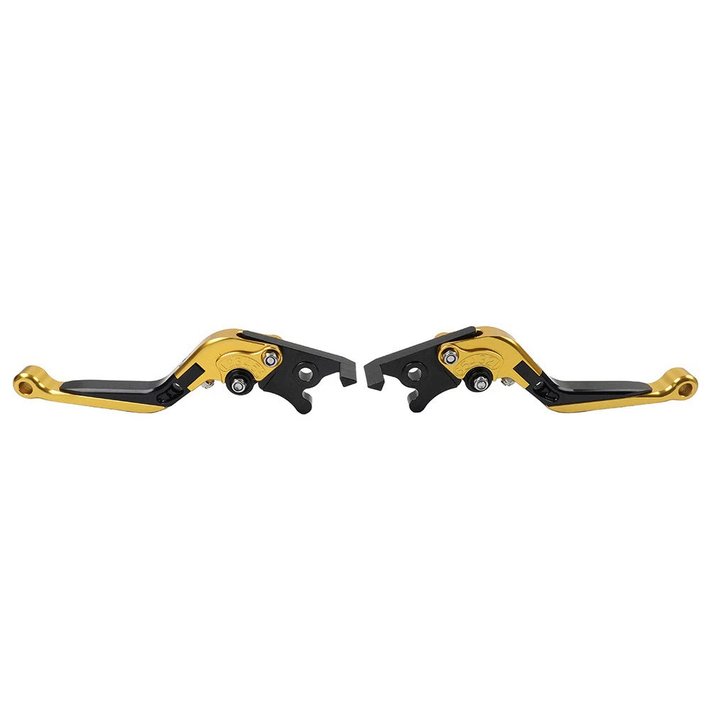 Extendable Brake Clutch Levers  Gold for BMW F650GS (2002-2007)