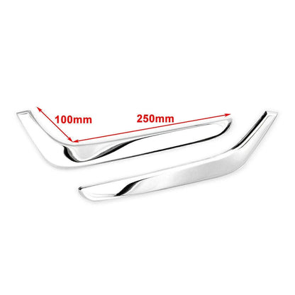 Front Fog Light Lower Cover Trim for Honda CR-V 2017-2019 Chrome