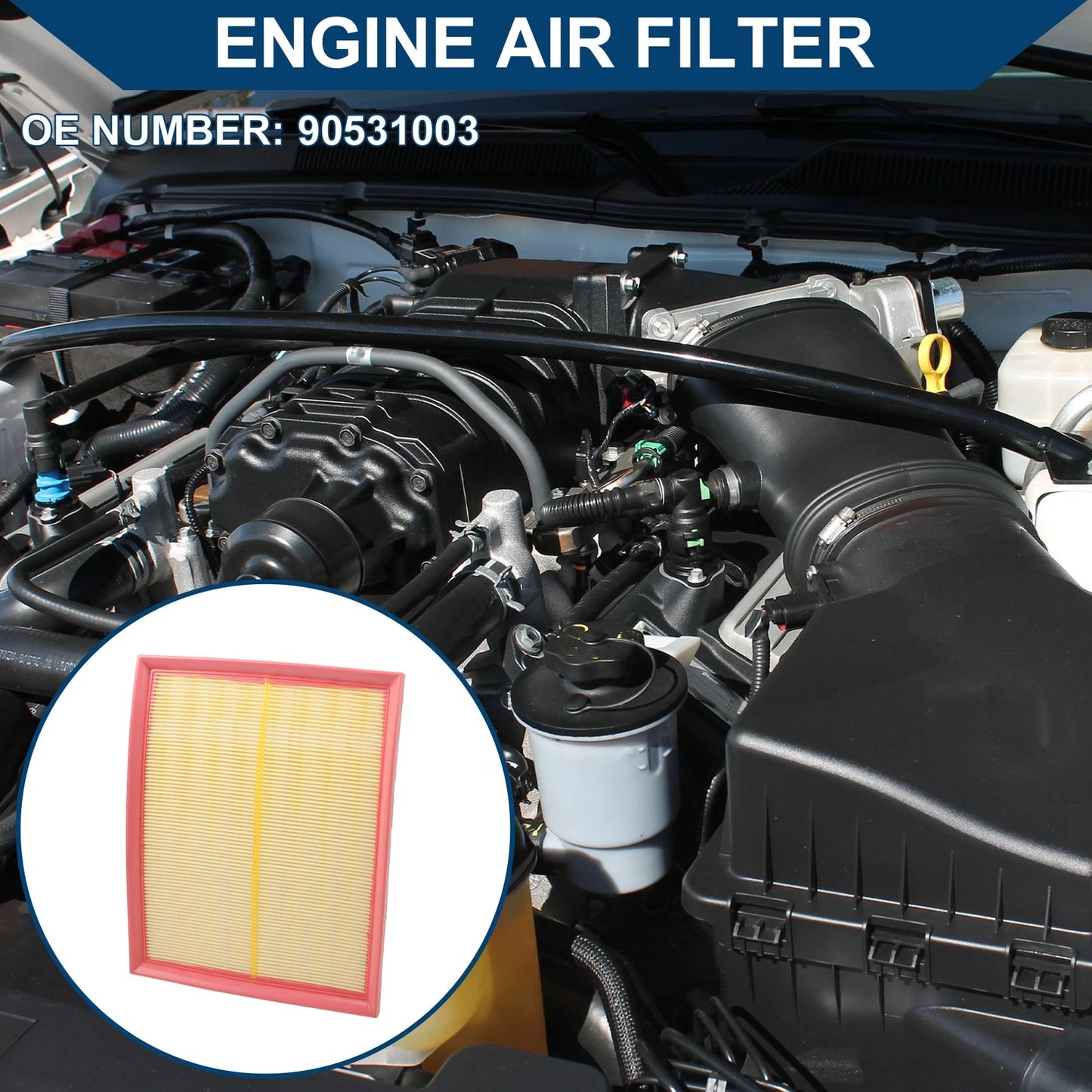 Engine Air Filter for Chevrolet Astra (2000 - 2008)