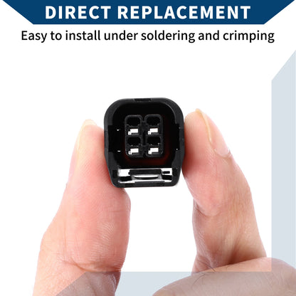 4 Pin LED Headlight Connector Plug for Honda