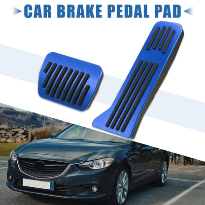 Foot Pedal Pads Gas Brake Cover for Mazda 2 3 6 CX-3 CX-5 (2003-2023)