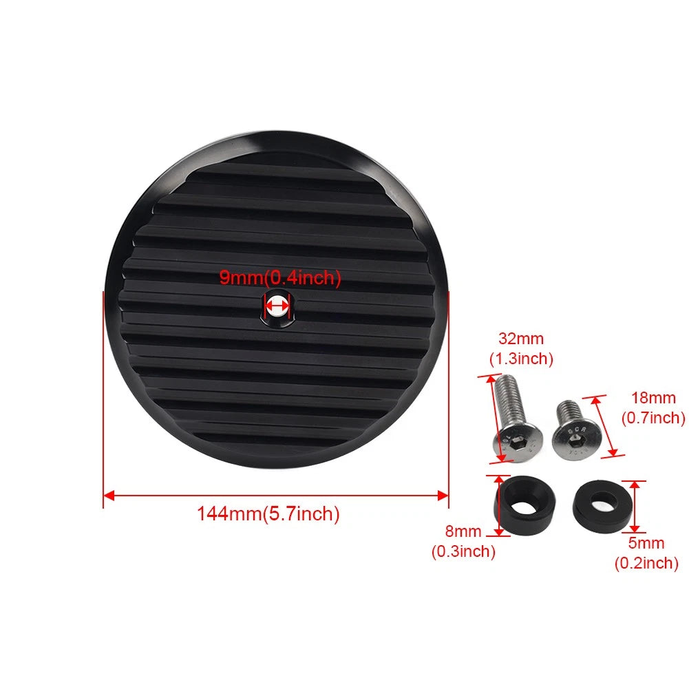Air Cleaner Outer Cover for Harley Touring Electra Glide Dyna Softail (2000-2023)