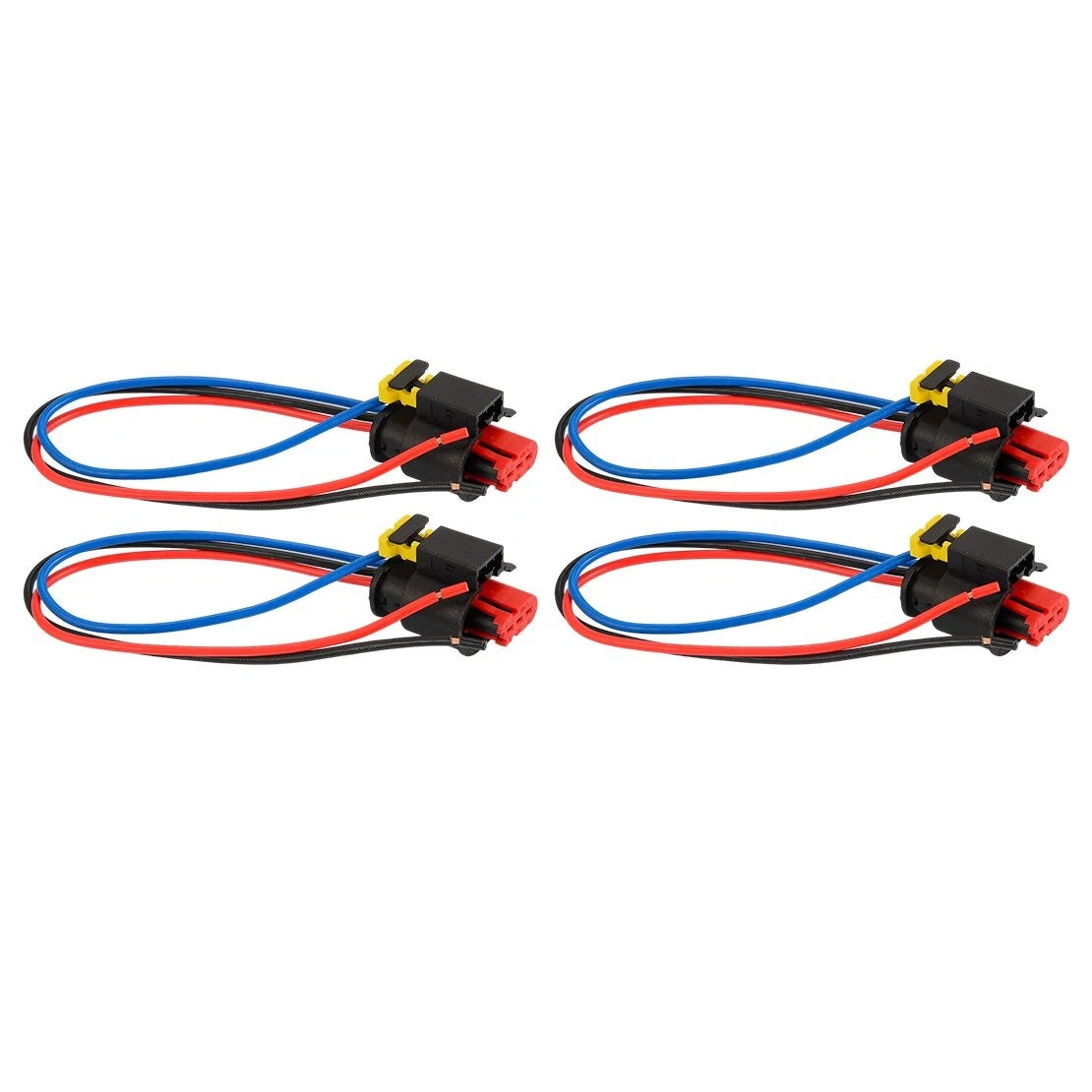 4x Ignition Coil Plug Wiring Harness for Fiat Stilo, Panda, Idea, Grande (2001-2010)