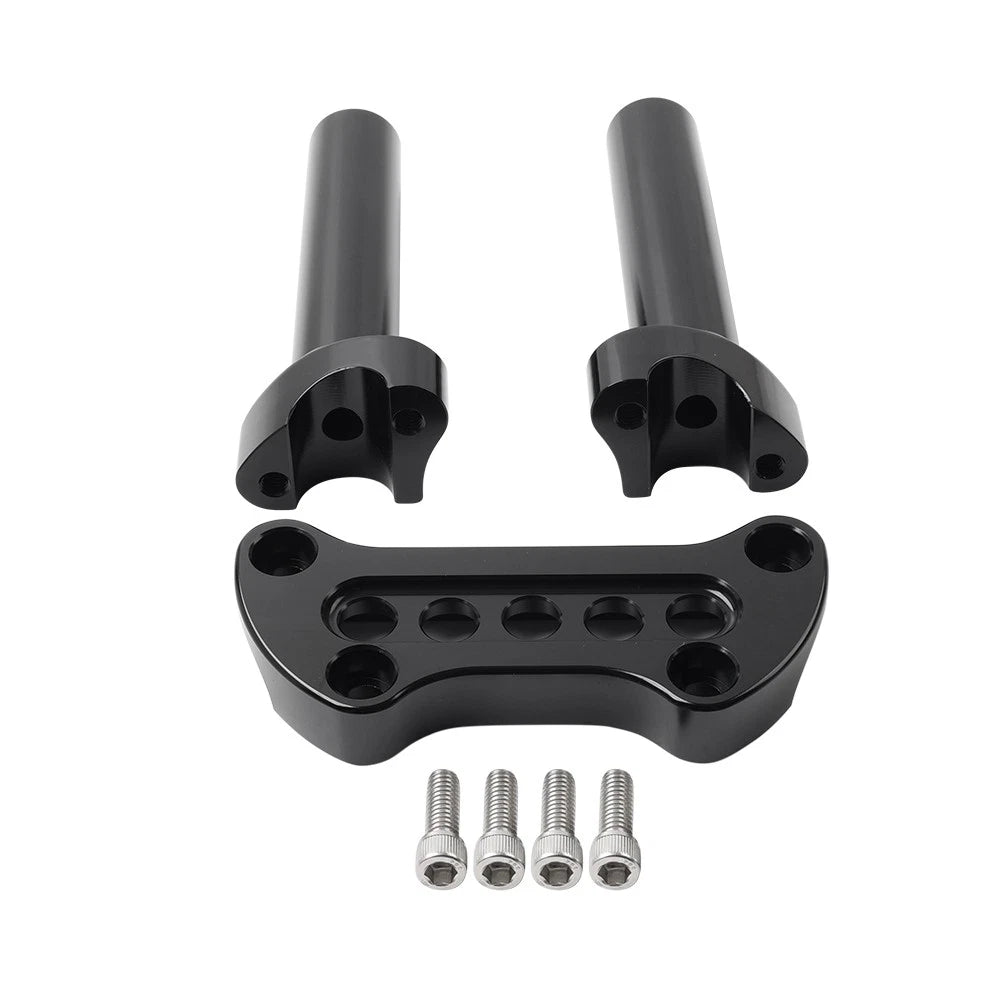 6" Handlebar Riser Top Clamp for Harley Road Glide, King, Dyna, Softail
