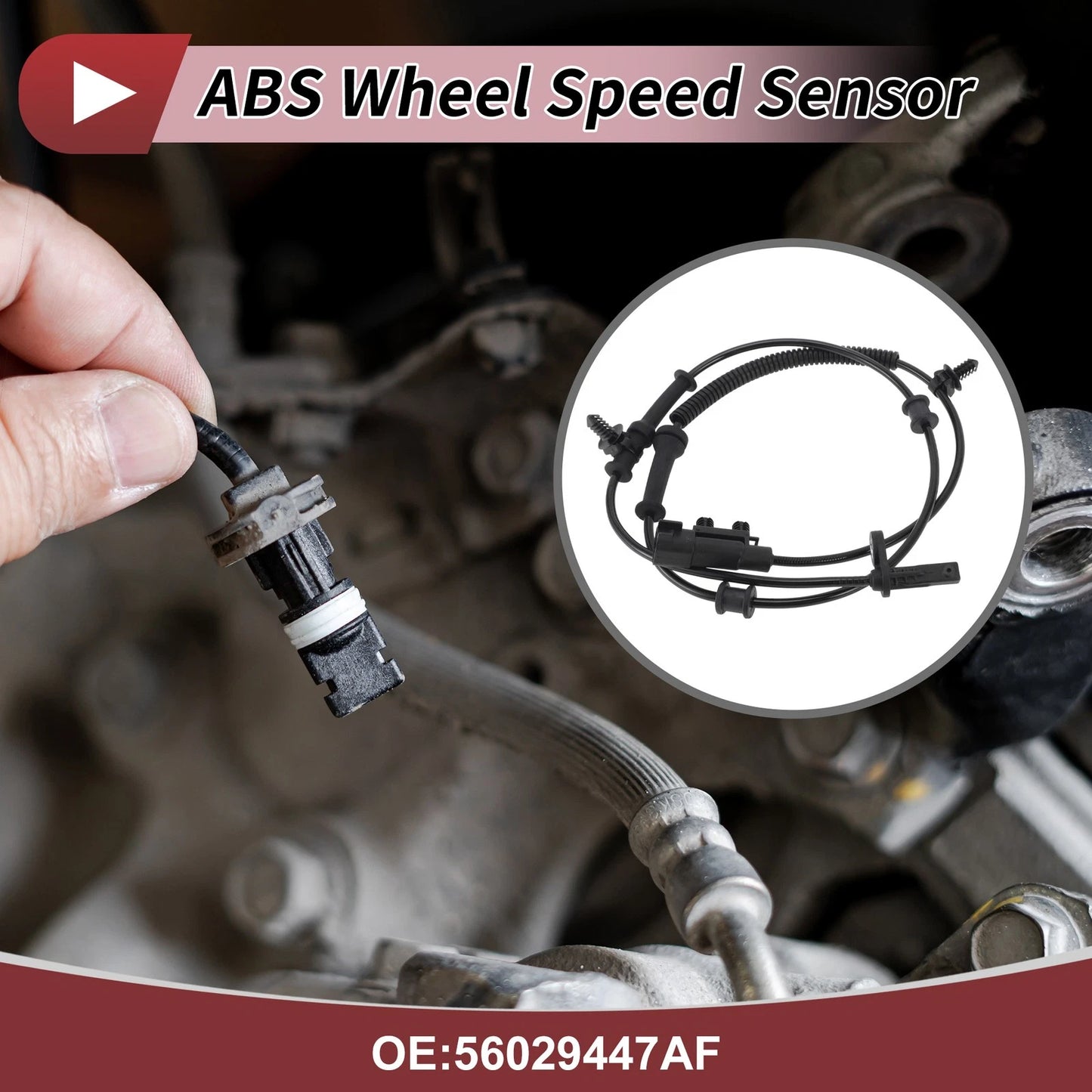 ABS Wheel Speed Sensor for Jeep Grand Cherokee (2011-2014)