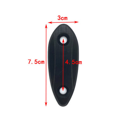 Rearview Mirror Block Off Base Plates for Kawasaki ZX25R ZX6R (2021-2023)