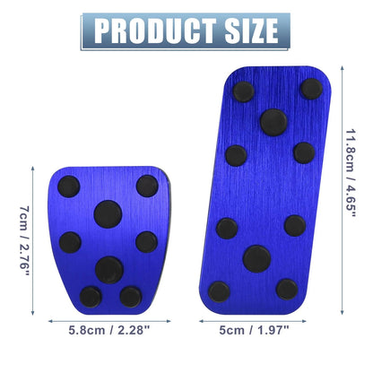 Gas Brake Clutch Pedal Pad Covers for Subaru Impreza Forester