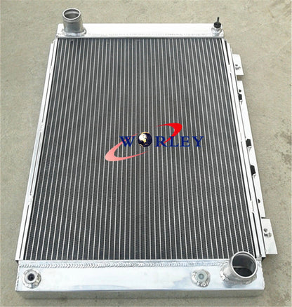 44MM Aluminum Radiator for Ford Thunderbird T-Bird (1964-1966) + 2 Fans