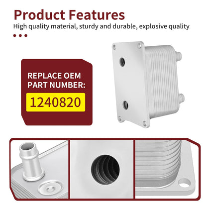 Oil to Water Cooler 4x for Polaris RZR Xpedition 1000 XP Turbo S (2019–2023)