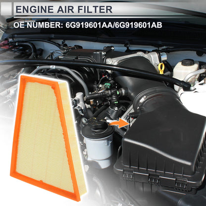 Engine Air Filter for Ford Mondeo IV 2.0 TDCi (2007-2014) - 1 x Filter