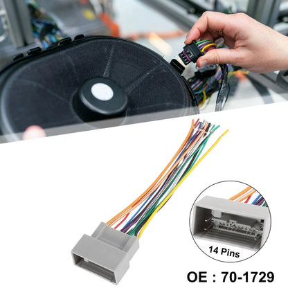 Car CD Player Wiring Harness for Honda City, Crider, Accord, CR-V (2003-2023)
