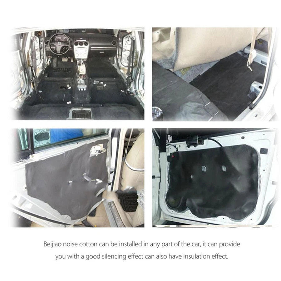 1 Car Van Heat Shield Sound Deadening Foam Mat Insulation Sheets