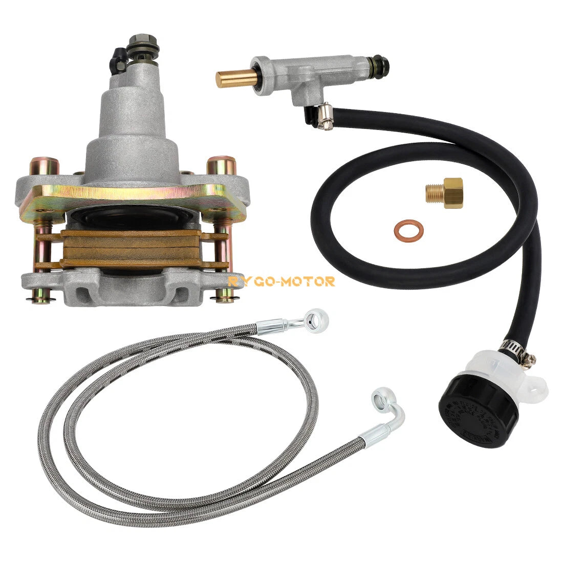 Brake Caliper & Master Cylinder & Line for Polaris Trail Boss 330 (2005–2009)