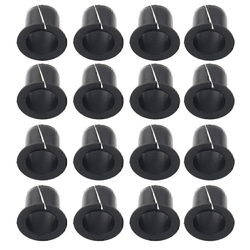 16 x Black Front A-Arm DELRIN Bushing Kit for Ski-Doo REV (2003-2019)
