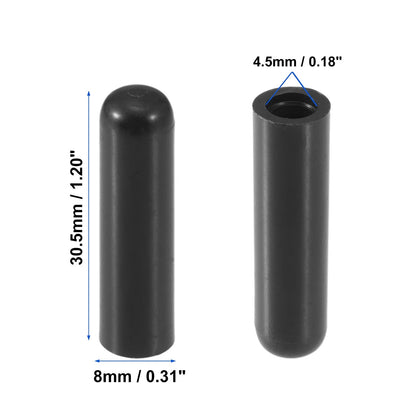 Door Lock Rod Knob Black for BMW 328i (2007-2013)