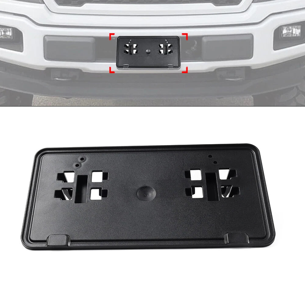 Front Bumper License Plate Mounting Bracket for Ford F-150 (2018-2020)