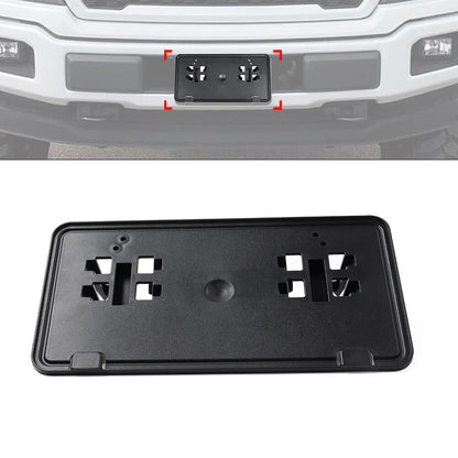 Front Bumper License Plate Mounting Bracket for Ford F-150 (2018-2020)