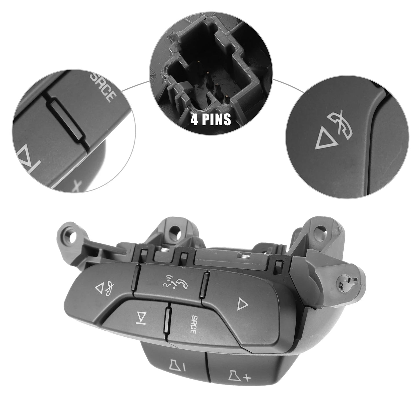 Steering Wheel Audio Radio Volume Control Switch for Chevrolet