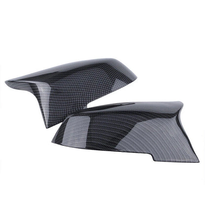 Carbon Fiber Front Kidney Grille & Mirror Covers for BMW F30 330i 328i (2012-2018)