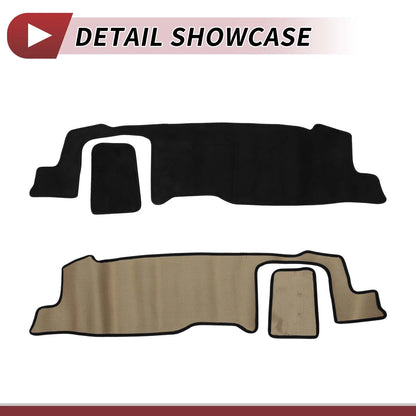 Dashboard Cover Mat for Suzuki Hustler MR52S MR92S (2020-2021) Black