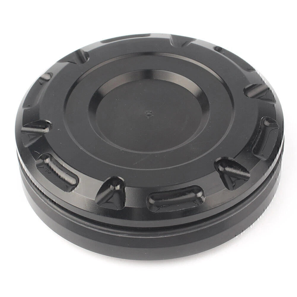 52MM Rear Brake Fluid Reservoir Guard Aluminum Black for Honda Yamaha Suzuki BMW