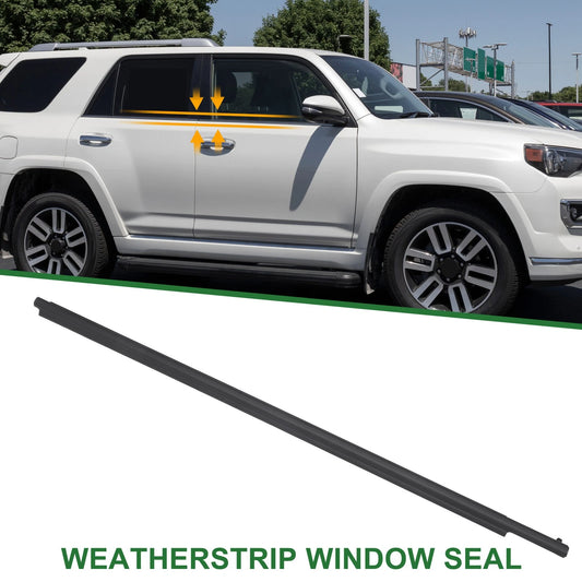 1pc Front Right Weatherstrip Window Seal for Toyota 4Runner (2010–2022)