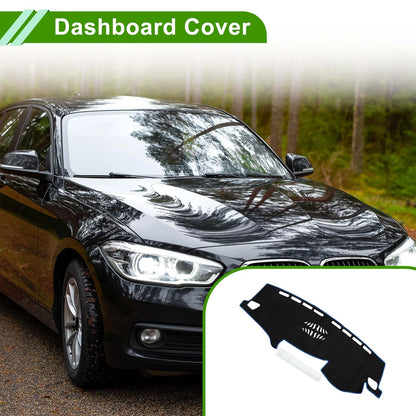 Dashboard Cover Mat for BMW X3 2011-2017 Sun Protector Black Blue
