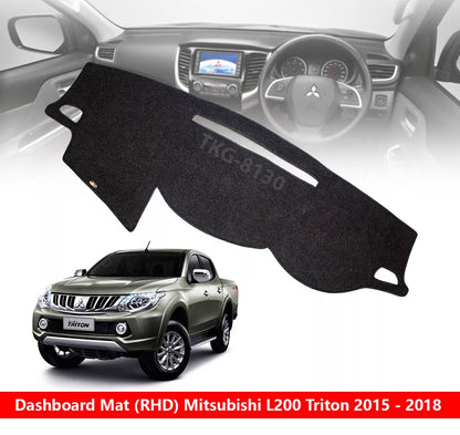 Dashboard Mat Cover for Mitsubishi L200 Triton 2015-2018 (2015-2018)