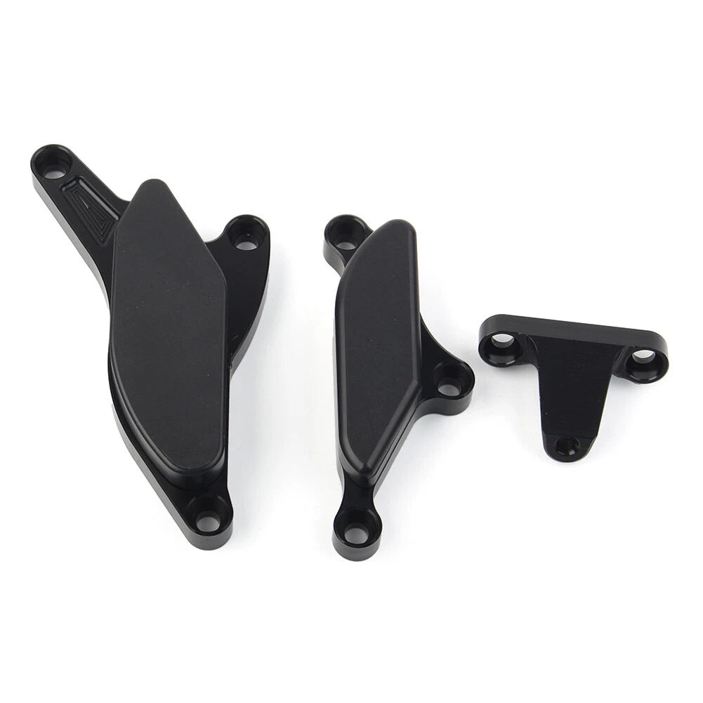 Black Engine Slider Frame Crash Protector Guard for Kawasaki Ninja ZX10R (2008-2010)