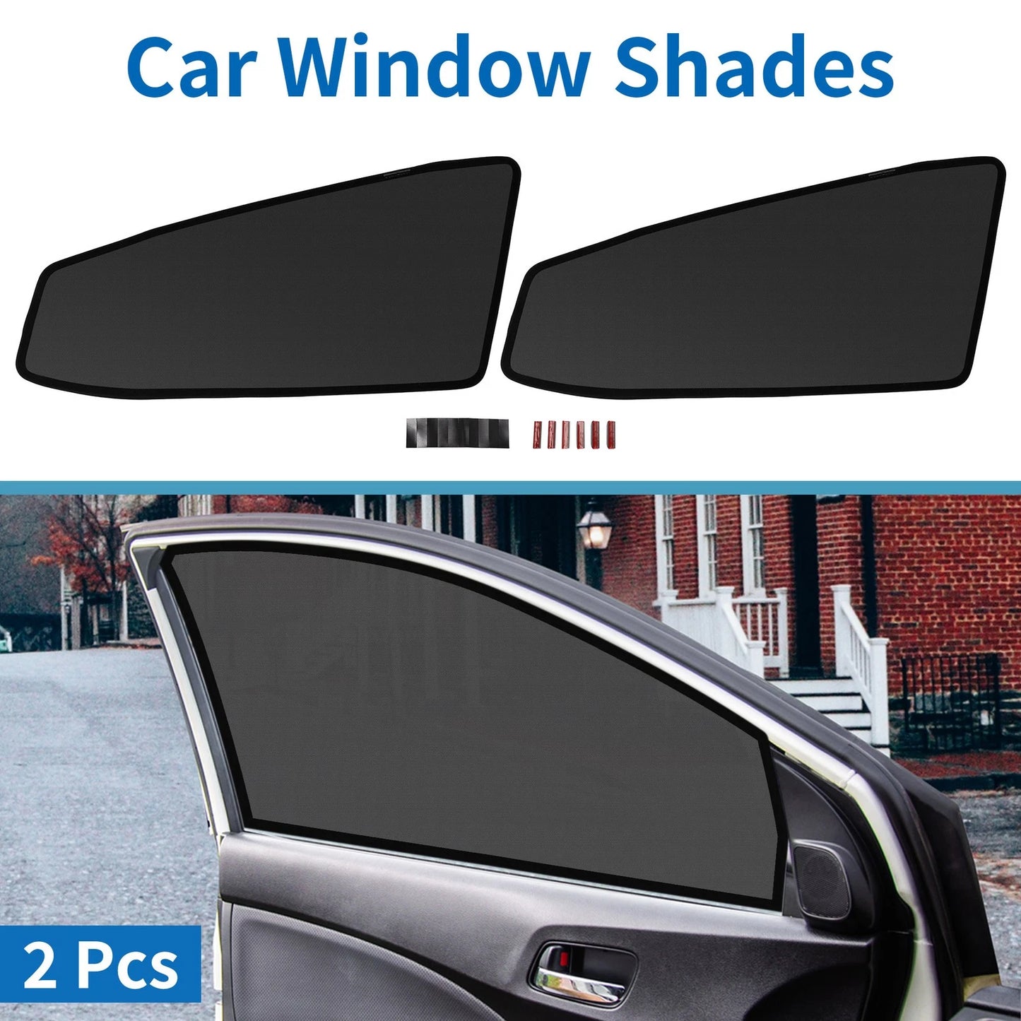 Window Cover for Toyota Prius Alpha 40 Series Black (2011-2015)