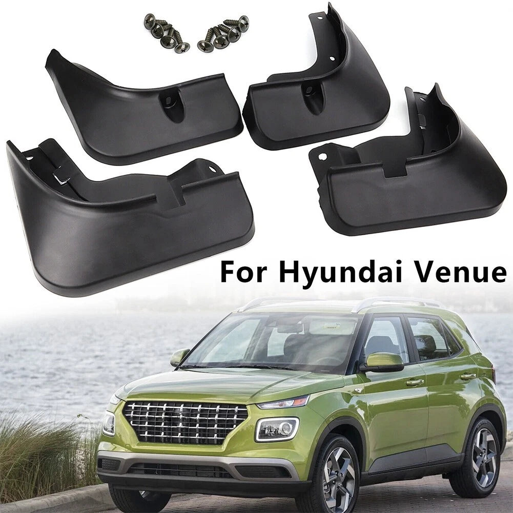 4Pcs Mud Guards for Hyundai Venue (2019–2023)