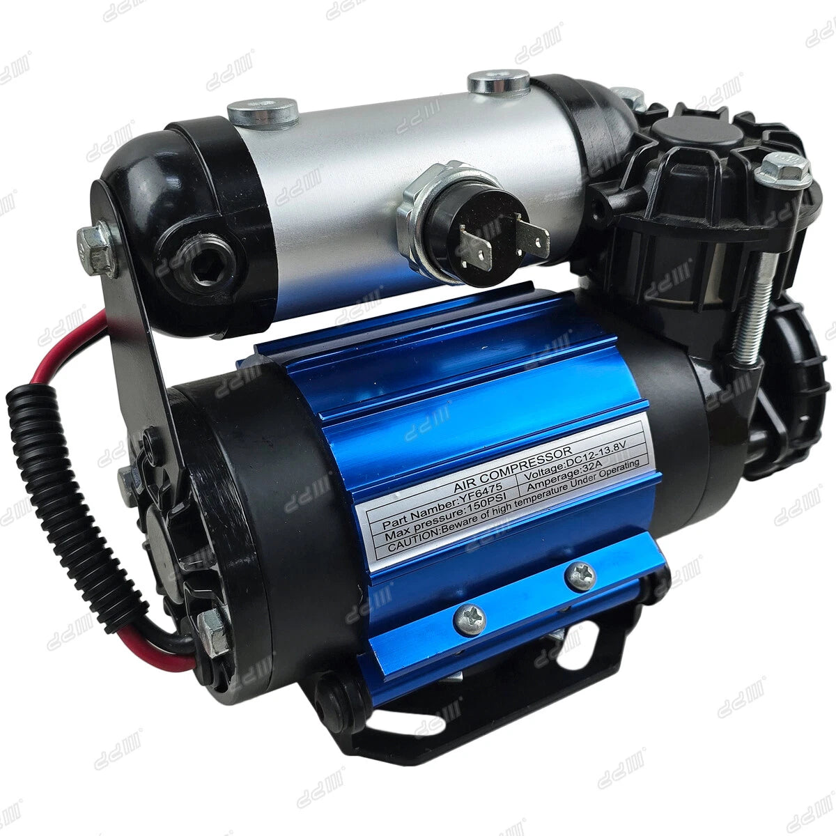 Tankless Air Compressor for Heavy Duty Use - 12V