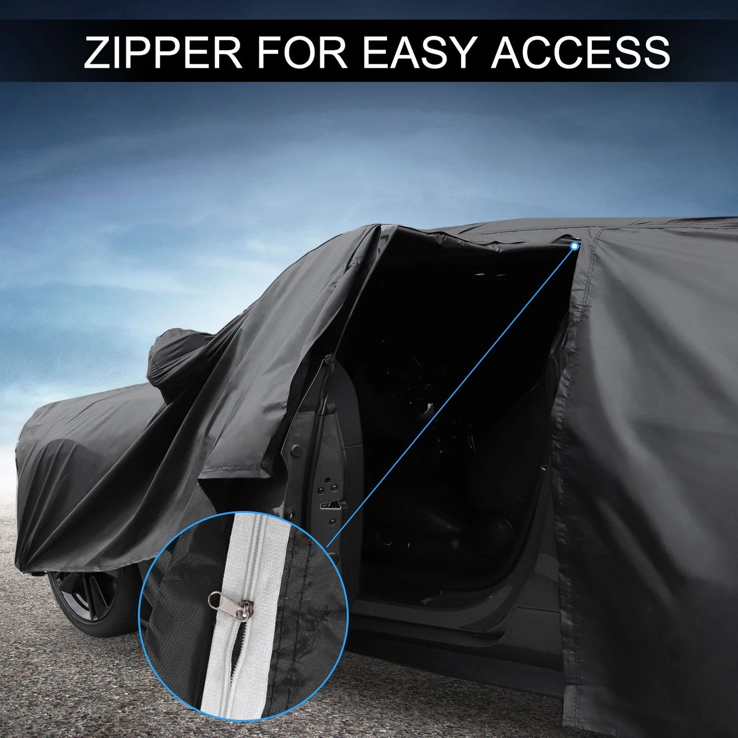 Waterproof 210D-PU Car Cover for Lexus LC (2018-2023)