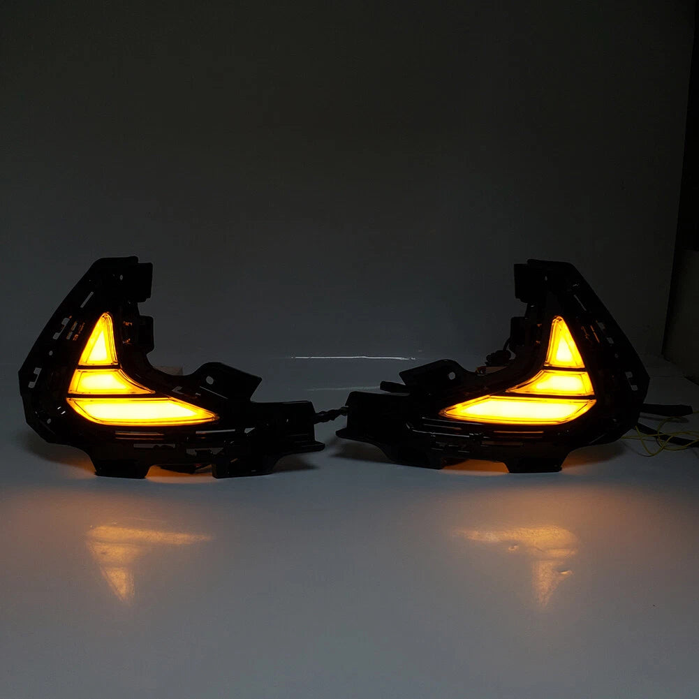 1 Pair Daytime Running Light DRL Turn Signal for Hyundai Sonata (2020-2021)
