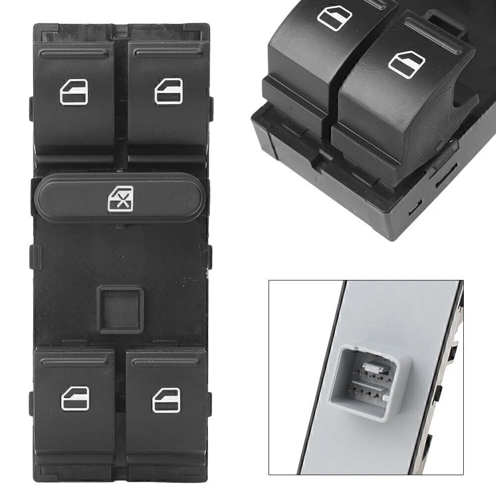 Master Window Control Switch for VW Golf, Jetta, Passat (2006-2010)