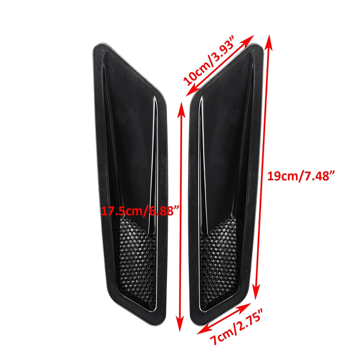 Bonnet Vent Scoop Duct Gloss Black for Mercedes W204 C63 AMG (2008–2015)