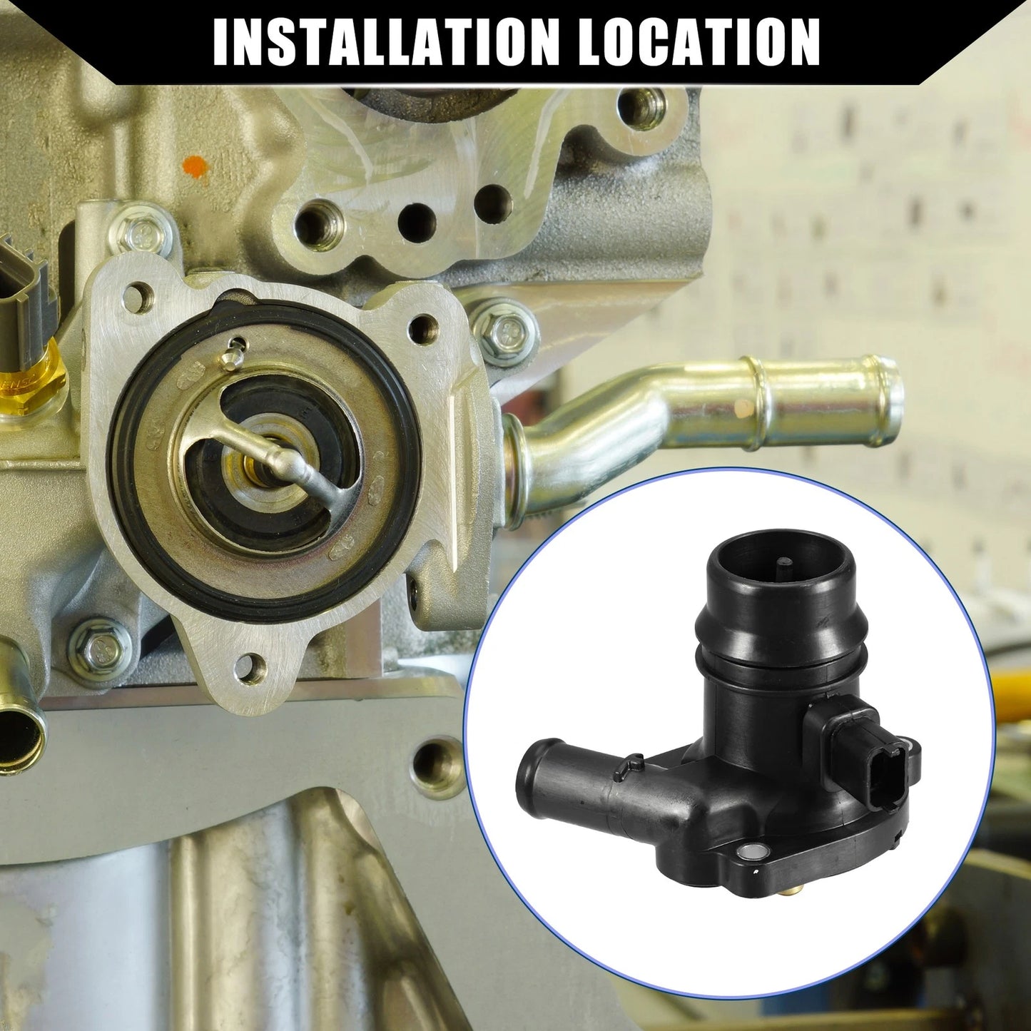 Engine Coolant Thermostat Housing Assembly for Chevrolet Trax (2013–2019)