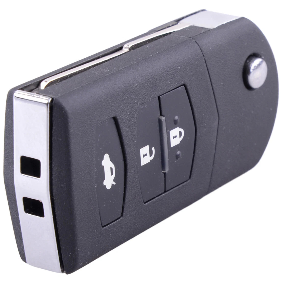 3 Button Remote Key Fob Shell Cover for MAZDA 2 3 5 6 RX-8 MX-5 (2003-2015)
