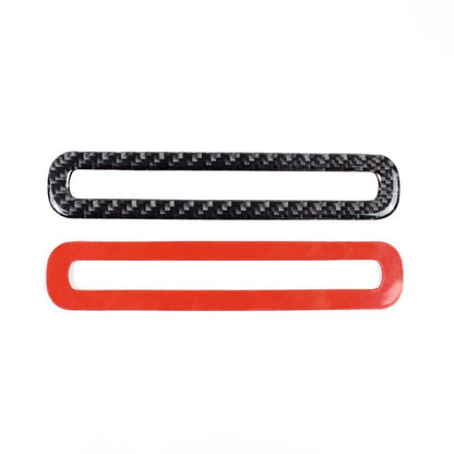 Carbon Fiber Door Air  Outlet Vent Sticker Interior Trim For Mustang 2015-2018