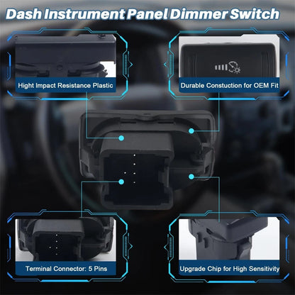 Instrument Panel Dimmer Switch for Ford Expedition, F-250 (2011-2017)