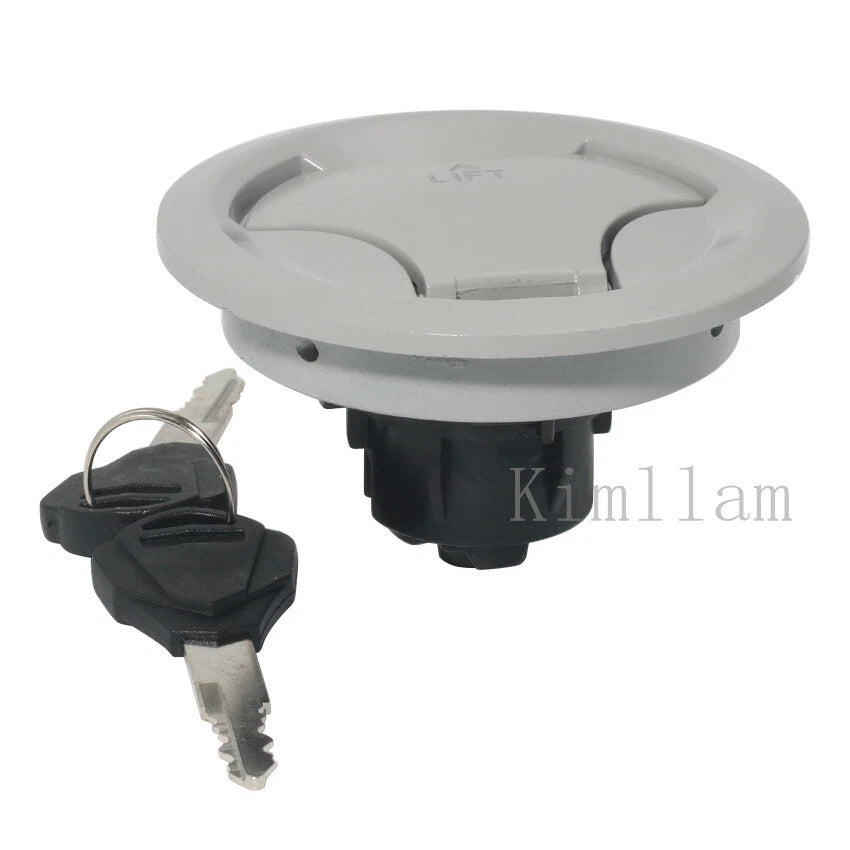 Fuel Gas Tank Cap Cover Keys for Yamaha YZF-R125 MT125 (2008-2016, 2015-2019)