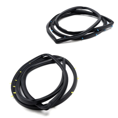 Rear Door Weatherstrip Seal x2 for Toyota Starlet 5DR KP60 KP61 KP62 1978-1984