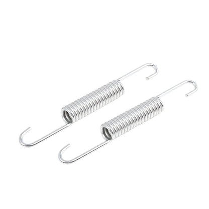 11.5cm Length 2 x Motorcycle Side Bracket Kickstand Return Spring for TVS Star