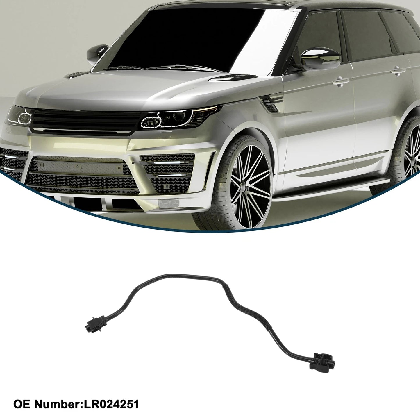 Radiator Hose No.LR024251 for Land Rover Range Rover Evoque (2012-2020)